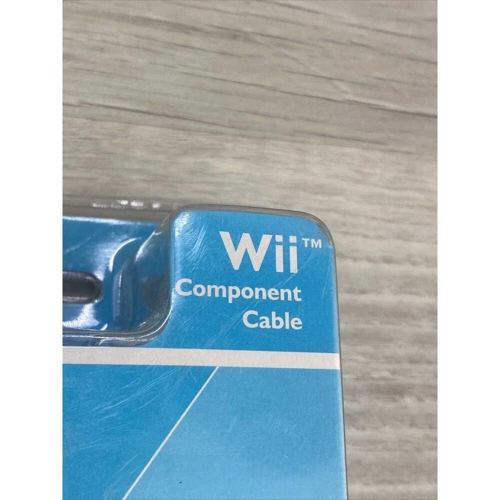 MaxAccs White Wired HDTV AV Audio Video Component Cable for Wii